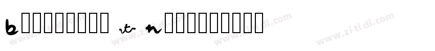 Brunswick T Normal字体转换